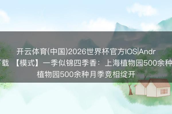 开云体育(中国)2026世界杯官方IOS|Android手机app下载 【模式】一季似锦四季香:上海植物园500余种月季竞相绽开