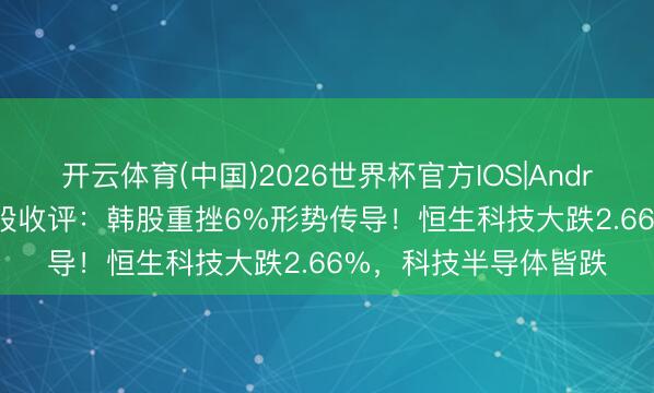 开云体育(中国)2026世界杯官方IOS|Android手机app下载 港股收评：韩股重挫6%形势传导！恒生科技大跌2.66%，科技半导体皆跌